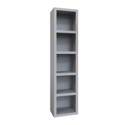 Grey Twin Murphy Bed with Bookshelves - Sharicks